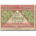 Banconote, Germania, Rehmen, 25 Pfennig, berger 1921-08-01, SPL Mehl:1108.1