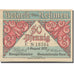 Banknote, Germany, Rehmen, 50 Pfennig, vacances, 1921 UNC(63) Mehl:1108.1
