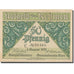 Billet, Allemagne, Rehmen, 50 Pfennig, Forêt, 1921, 1921-08-01, SPL, Mehl:1108.1