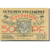 Banknote, Germany, Bordelum, 50 Pfennig, Blason 2, 1922 UNC(63) Mehl:143.1