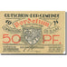 Banknote, Germany, Bordelum, 50 Pfennig, Blason 4, 1922 AU(55-58) Mehl:143.1