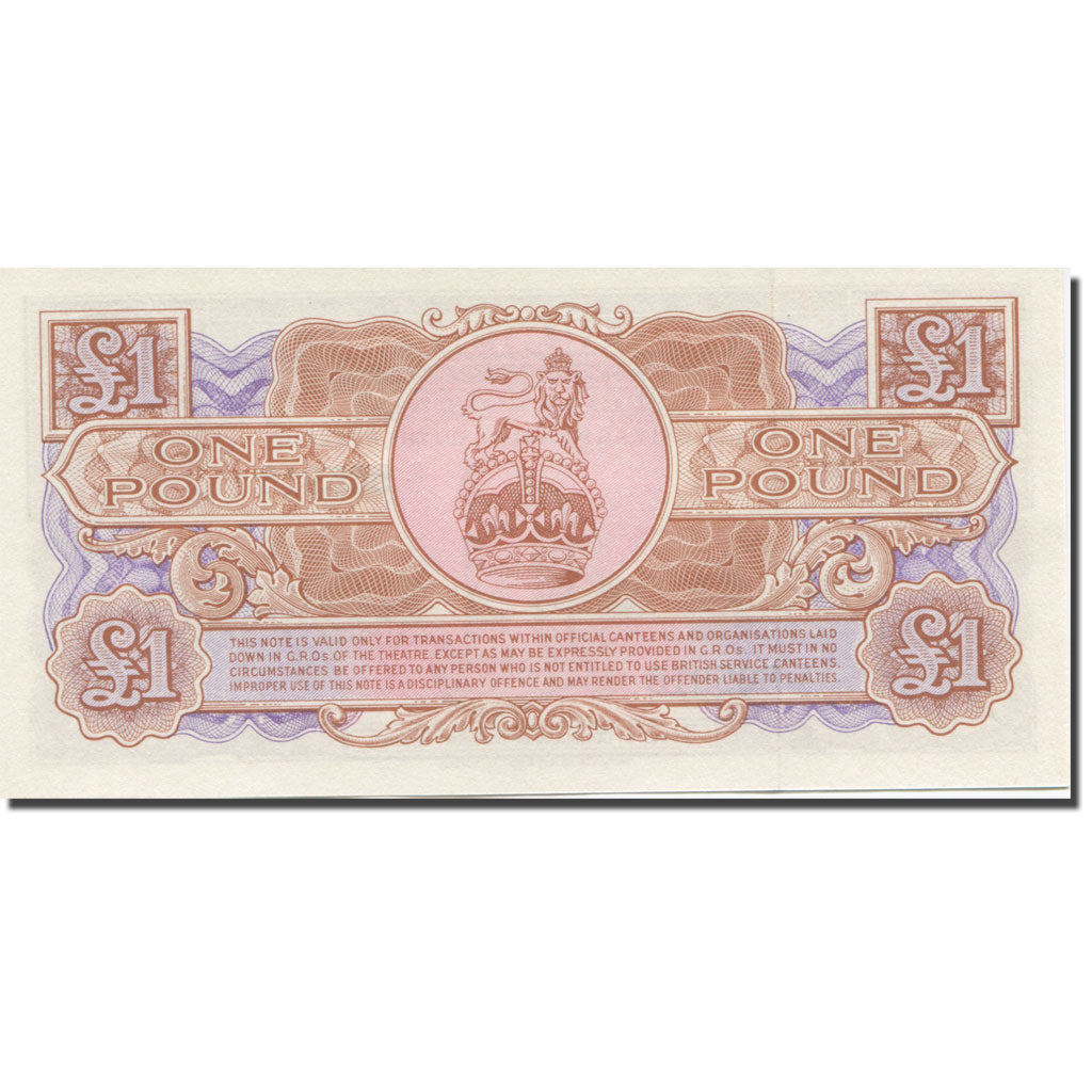 Banknote, Great Britain, 1 Pound, undated 1956, KM:M29, UNC(65-70)
