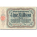 Banknote, Germany, Duisburg, 1 Million Mark, Blason, 1923, 1923-08-10, EF(40-45)
