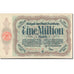 Banconote, Germania, Duisburg, 1 Million Mark, Blason 1, 1923, 1923-08-10, BB+