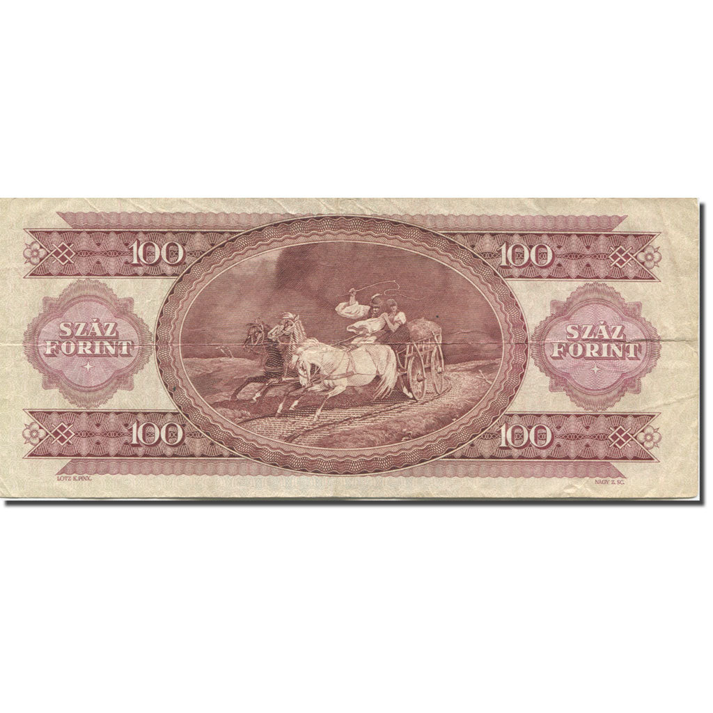 Banknot, Węgry, 100 Forint, 1990, 1992-01-15, KM:174a, EF(40-45)