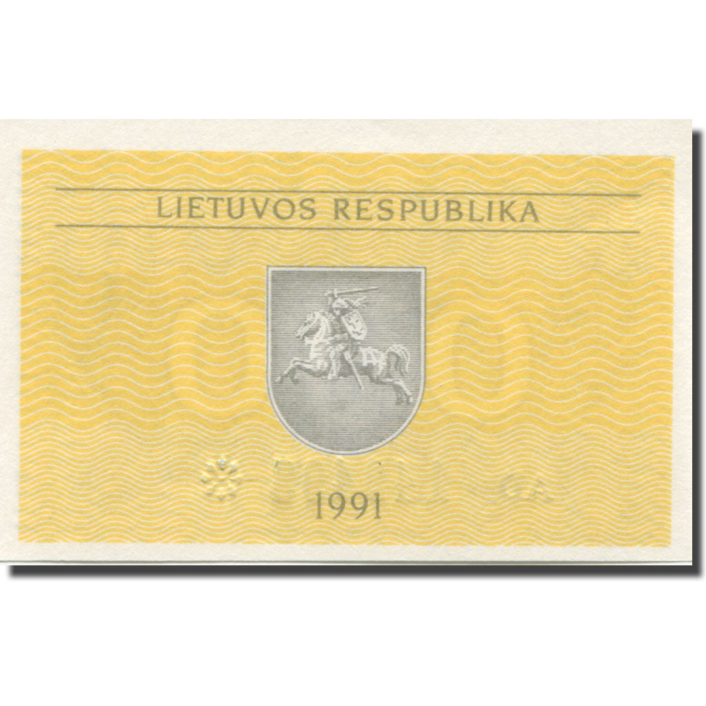 Banknote, Lithuania, 0.10 Talonas, 1991, 1991, KM:29a, UNC(65-70)