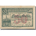 Banconote, Austria, Vienne, 50 Heller, chateau 1, 1921 SPL- Mehl:FS 1183IIf