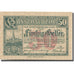 Banknote, Austria, Vienne, 50 Heller, château 13, 1921 UNC(63) Mehl:FS 1183IIf
