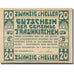 Banknote, Austria, Traunkirchen, 20 Heller, château, 1920 UNC(63) Mehl:FS 1081
