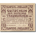 Billet, Autriche, Traunkirchen, 50 Heller, voilier, 1920 SPL Mehl:FS 1081