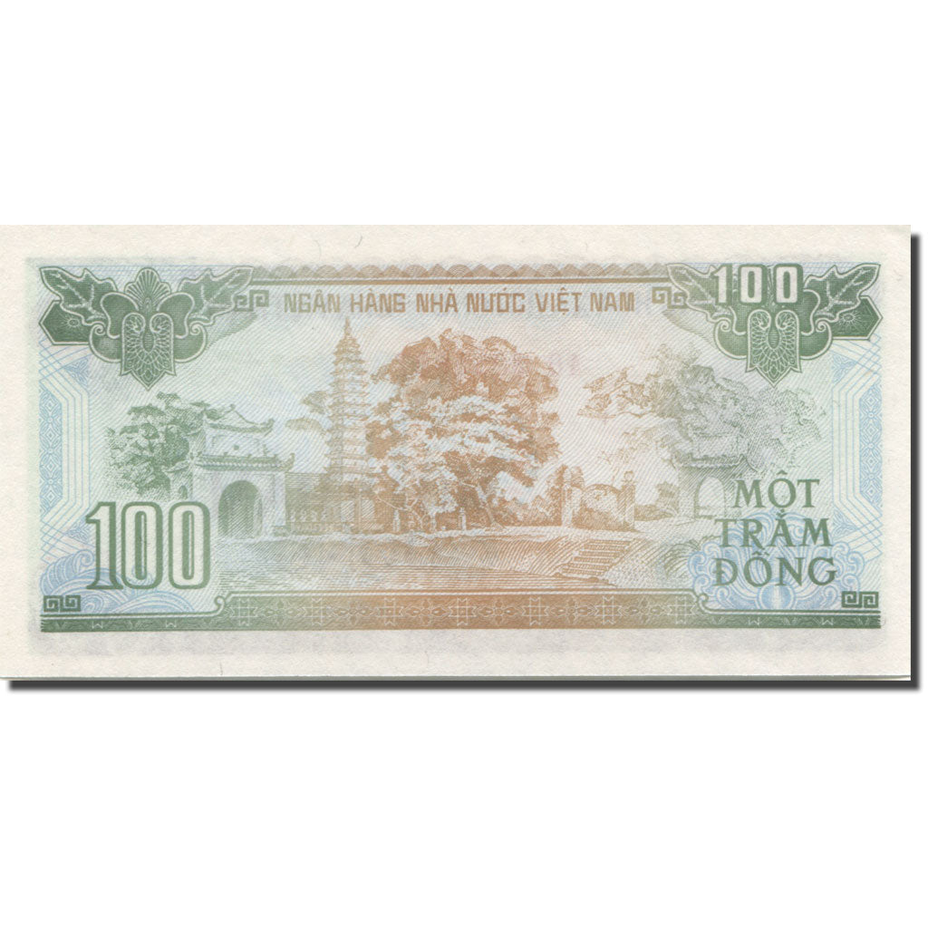 Geldschein, Vietnam, 100 Dông, 1988-1991, 1991, KM:105a, UNZ