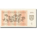 Nota, Lituânia, 1 (Talonas), 1991, KM:39, UNC(65-70)