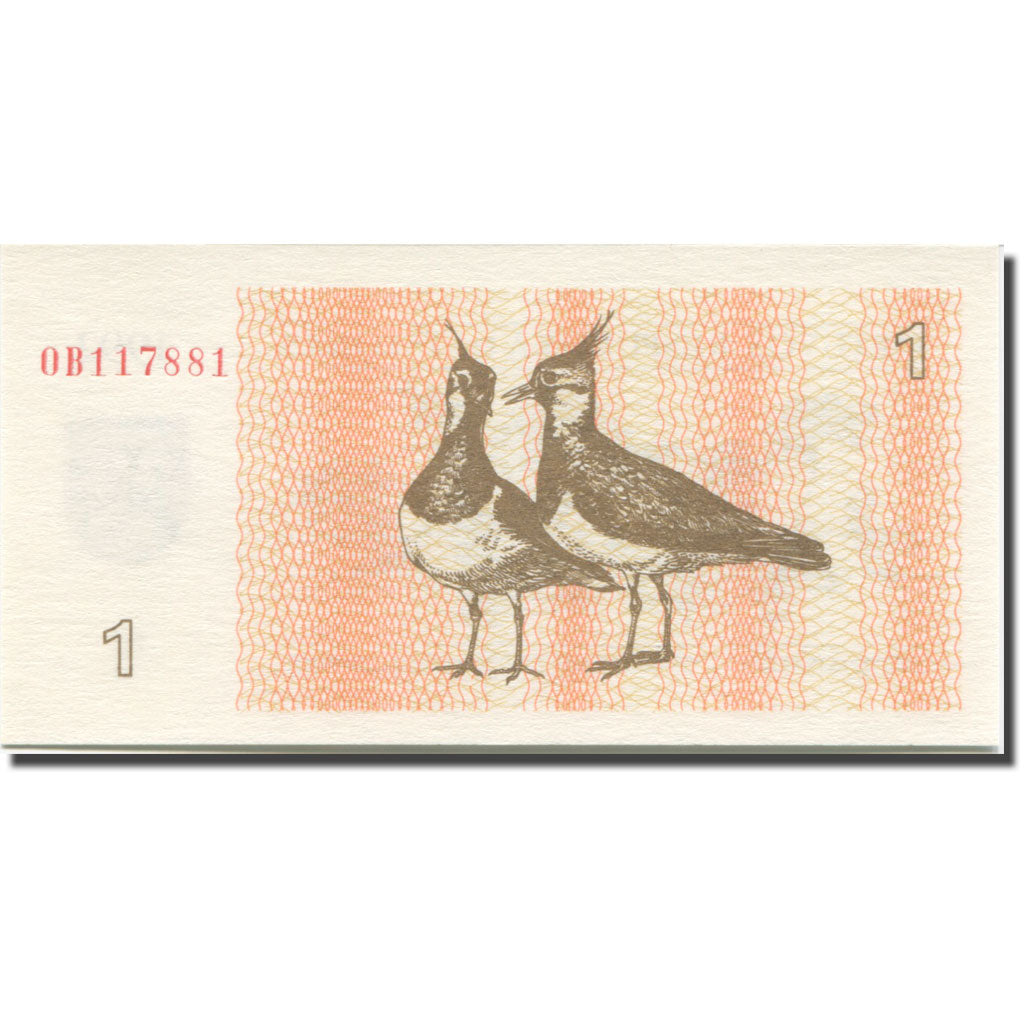 Nota, Lituânia, 1 (Talonas), 1991, KM:39, UNC(65-70)