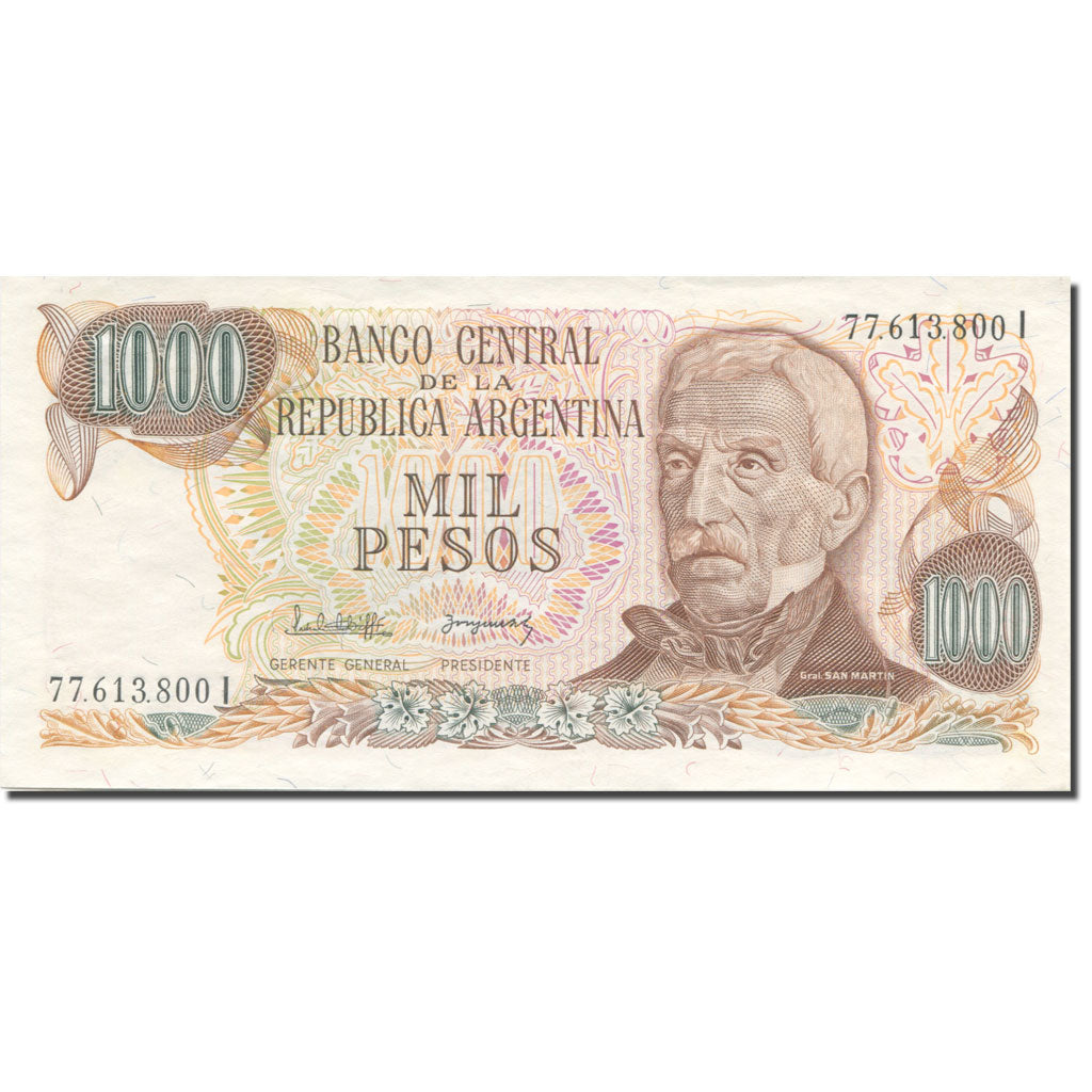 Banconote, Argentina, 1000 Pesos, 1976-1983, KM:304b, SPL