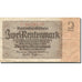 Banknote, Germany, 2 Rentenmark, 1937, 1937-01-30, KM:174a, EF(40-45)