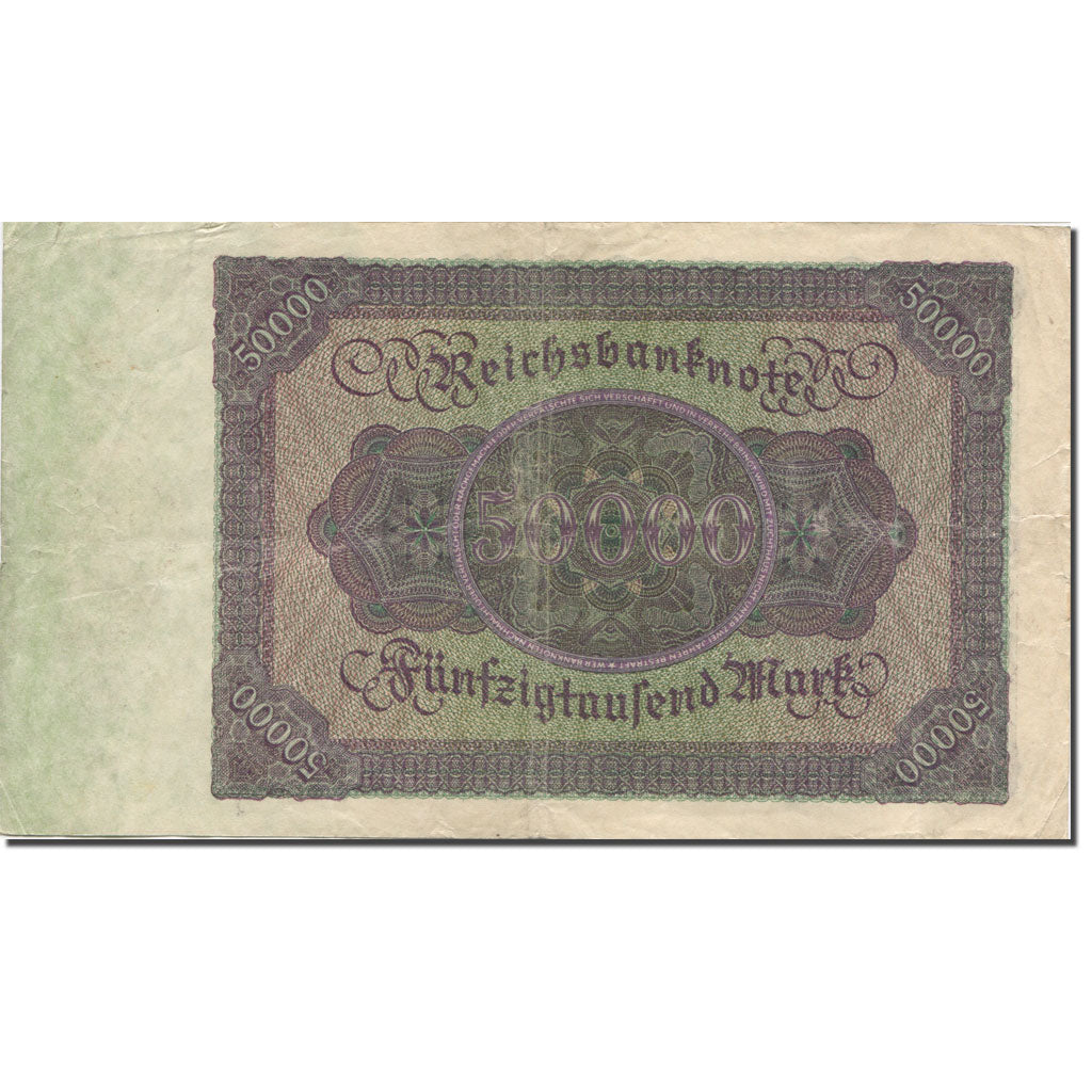 Geldschein, Deutschland, 50,000 Mark, 1922, 1922-11-19, KM:79, SS+
