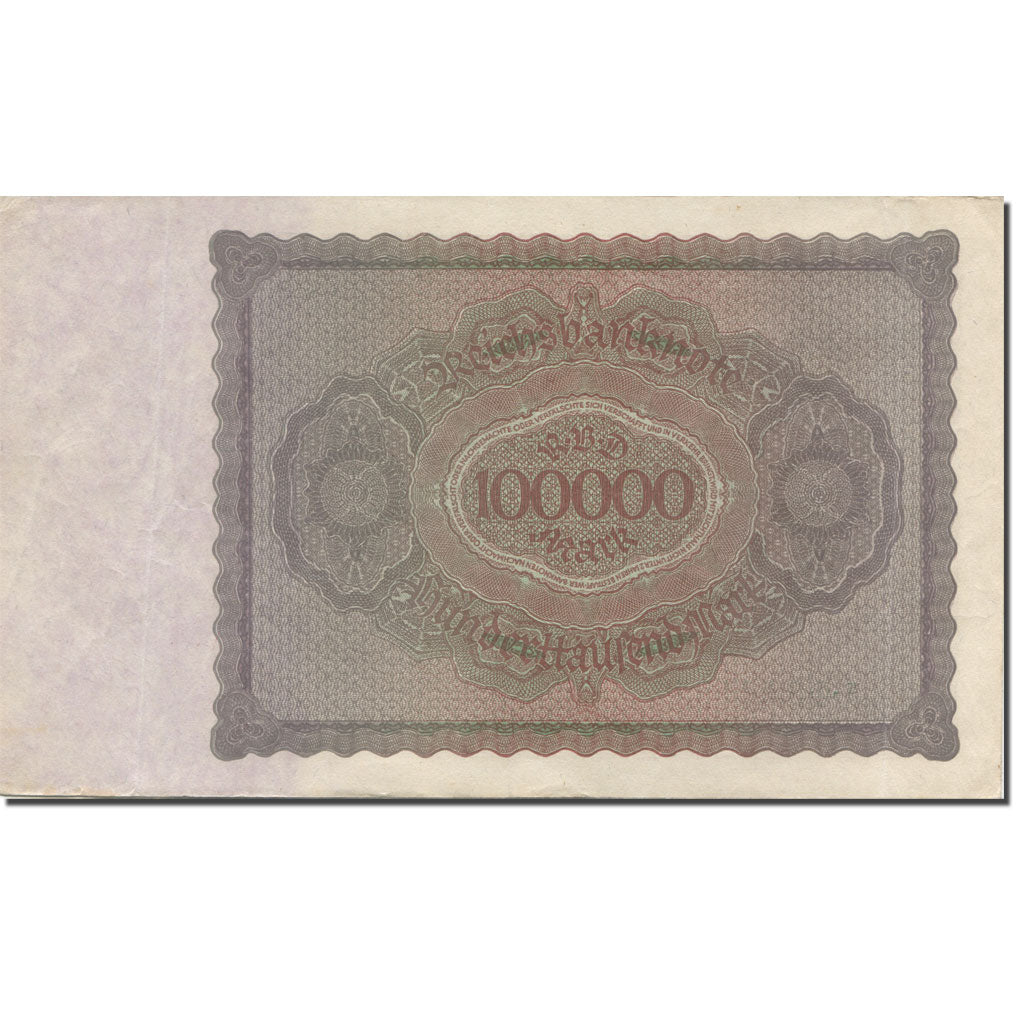 Billete, 100,000 Mark, 1923, Alemania, 1923-02-01, KM:83a, EBC+
