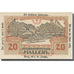 Banknote, Austria, Hallein, 20 Heller, paysage, 1920 UNC(65-70) Mehl:FS 344IIa
