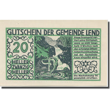 Banknote, Austria, Lend, 20 Heller, montagne, 1920 UNC(65-70) Mehl:FS 511IIa