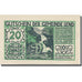 Banknote, Austria, Lend, 20 Heller, montagne, 1920 UNC(65-70) Mehl:FS 511IIa