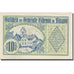 Banknote, Austria, Eschenau, 10 Heller, manoir, 1920 UNC(63) Mehl:FS 188a
