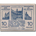 Banknote, Austria, Hagenberg, 10 Heller, Eglise, 1921 UNC(63) Mehl:FS 330a