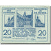 Banknote, Austria, Hagenberg, 20 Heller, Eglise 1, 1921 UNC(63) Mehl:FS 330a