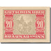 Banknote Austria Braunau am Inn, 20 Heller, village, 1920 UNC(65-70) Mehl:FS 101