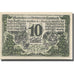 Banknote, Austria, Lambach, 10 Heller, château, 1920 UNC(65-70) Mehl:FS 496a