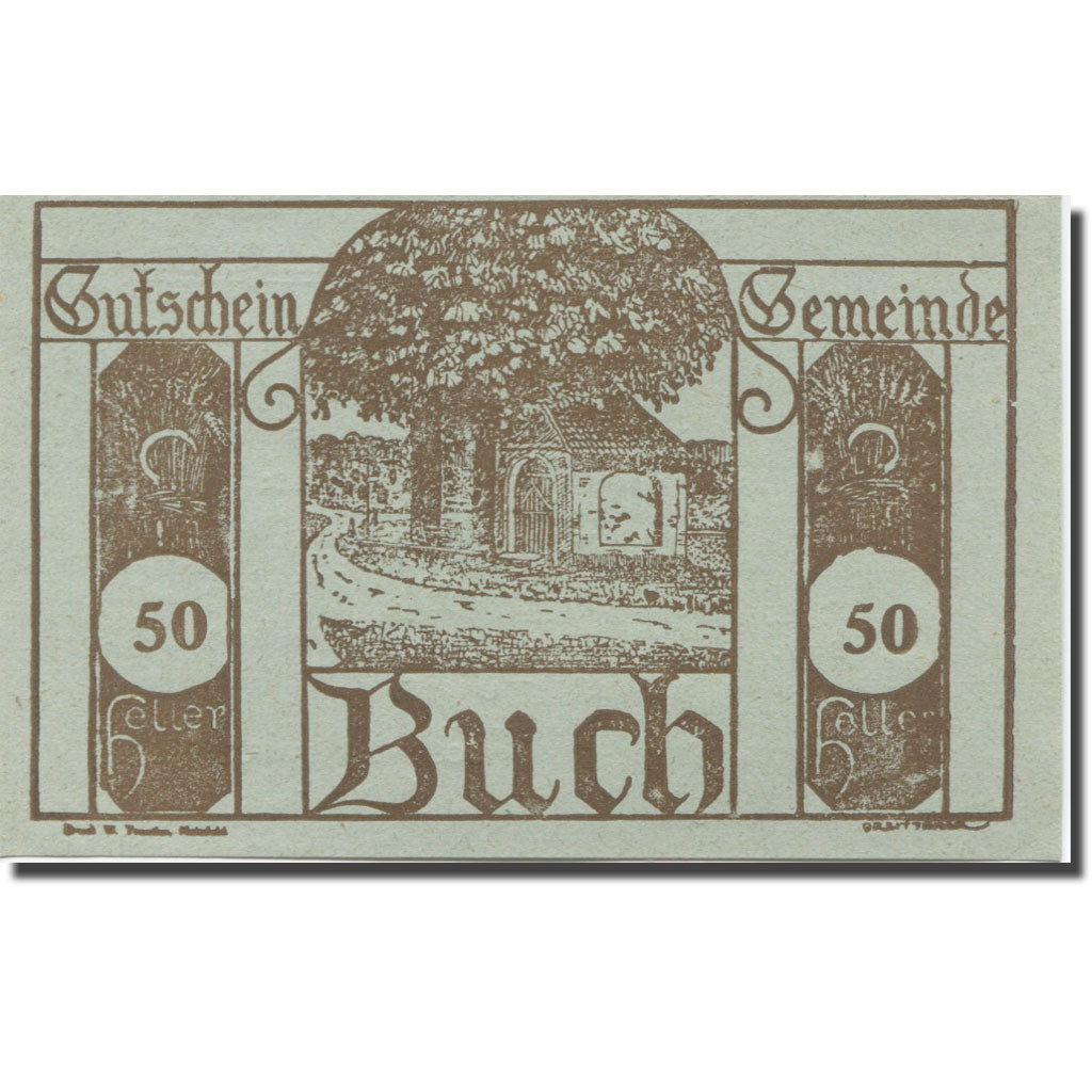 Banknote, Austria, Buch, 50 Heller, route 1920-10-30, UNC(65-70), Mehl:FS 113