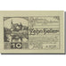 Banconote, Austria, Taufkirchen, 10 Heller, village, 1920 FDS Mehl:FS 1058c