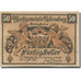 Banknote, Austria, Rabensburg, 50 Heller, château, 1920 UNC(63) Mehl:FS 807a