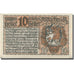 Banknote, Austria, St Martin, 10 Heller, chevalier, 1920 UNC(65-70) Mehl:FS 912a