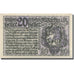 Banknote, Austria, St Martin, 20 Heller, château, 1920 UNC(60-62) Mehl:FS 912a