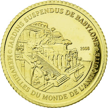 Coin, Ivory Coast, Jardins suspendus de Babylone, 1500 Francs CFA, 2006