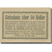 Banknote, Austria, Neukirchen, 50 Heller, Eglise, 1920, UNC(65-70), Mehl:FS 656a