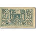Banknote, Austria, Wolfsegg, 20 Heller, forêt 1, 1922 UNC(63) Mehl:FS 1250II