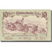 Banconote, Austria, Kreuzen, 10 Heller, village, 1920, FDS, Mehl:FS 479a