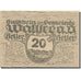 Banknote, Austria, Wallsee, 20 Heller, Blason, 1920 UNC(63) Mehl:FS 1137Ia