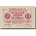 Banknote, Austria, Wien, 10 Heller, château 1920-12-31, UNC(63), Mehl:FS 1230b