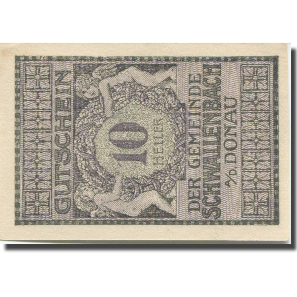 Geldschein Österreich Schwallenbach, 10 Heller, Blason, 1920, UNZ-, Mehl:FS 1122