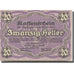 Banknote, Austria Vienne, 20 Heller, Blason 1920-12-31, UNC(63), Mehl:FS 1183IId