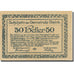 Geldschein Österreich Gleink, 50 Heller, monastère 1920-12-31, UNZ- Mehl:FS 237a