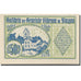 Banknote, Austria, Eschenau, 50 Heller, Maison, 1920, UNC(65-70), Mehl:FS 188a