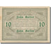 Banknote, Austria, Gurten, 10 Heller, personnage, 1920 UNC(63) Mehl:FS 312A