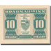 Banknote, Austria, Braunau, 10 Heller, Blason, 1920 UNC(65-70) Mehl:FS 101