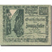 Banknote, Austria, Göstling, 20 Heller, pont, 1920, UNC(63), Mehl:FS 243a
