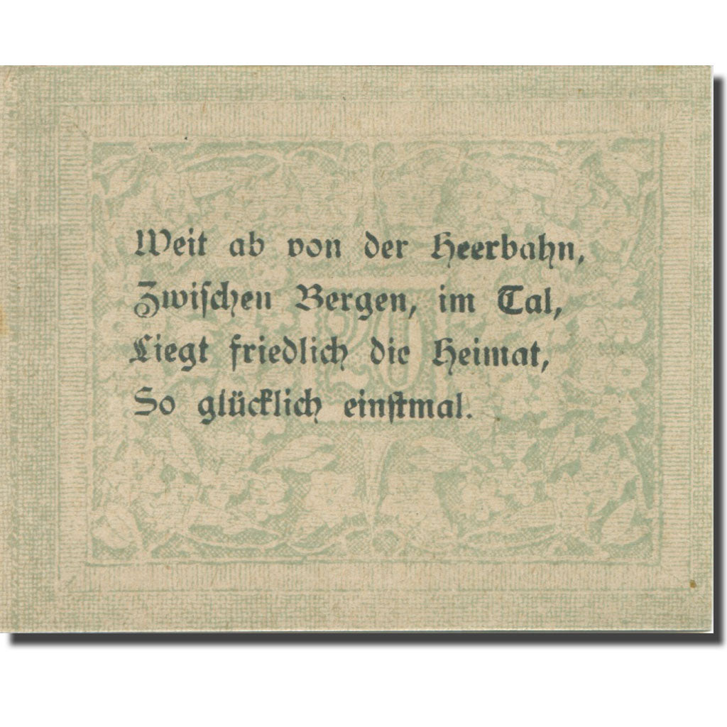 Banknote, Austria, Göstling, 20 Heller, pont, 1920, UNC(63), Mehl:FS 243a