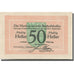 Banknote, Austria, Bischofshofen, 50 Heller, Blason, 1920 UNC(63) Mehl:FS 88a