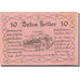 Banknote, Austria, Pram, 10 Heller, ferme 1920-10-31, UNC(63), Mehl:FS 129Ia